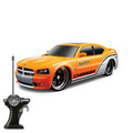 1/24 Scale 7" Remote Control Car 2006 Dodge Charger SRT8- Full Color Logo